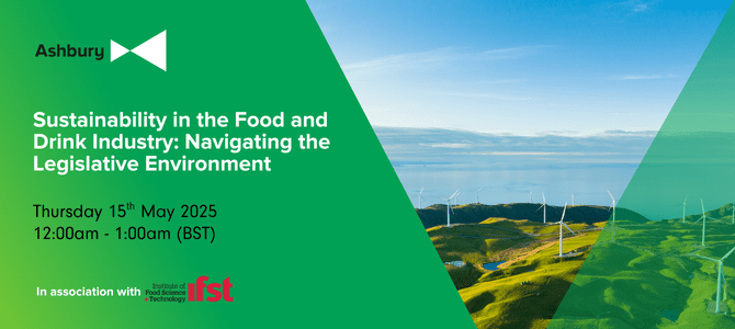 Sustainability in the Food & Drink Industry: Navigating the Legislative Environment